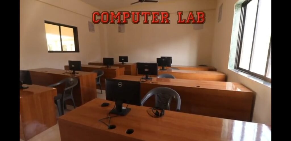 Another view of the school computer lab