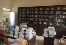 Holy Cross school library