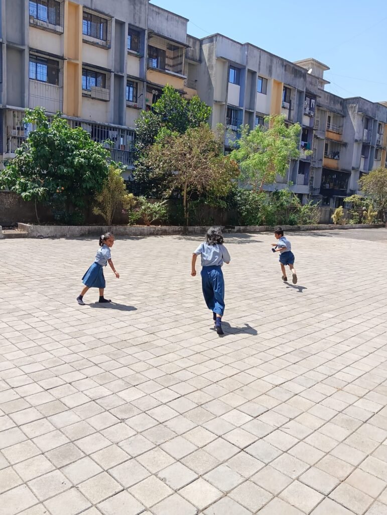 Another view of the school playground