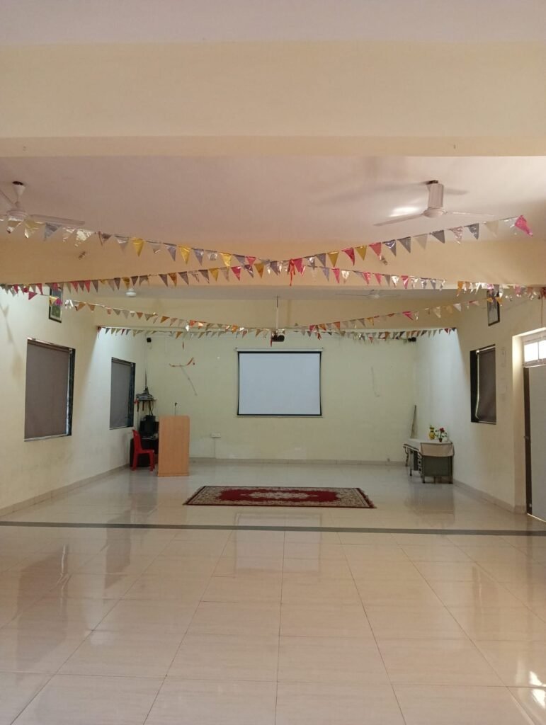 Seminar hall at Holy Cross International School